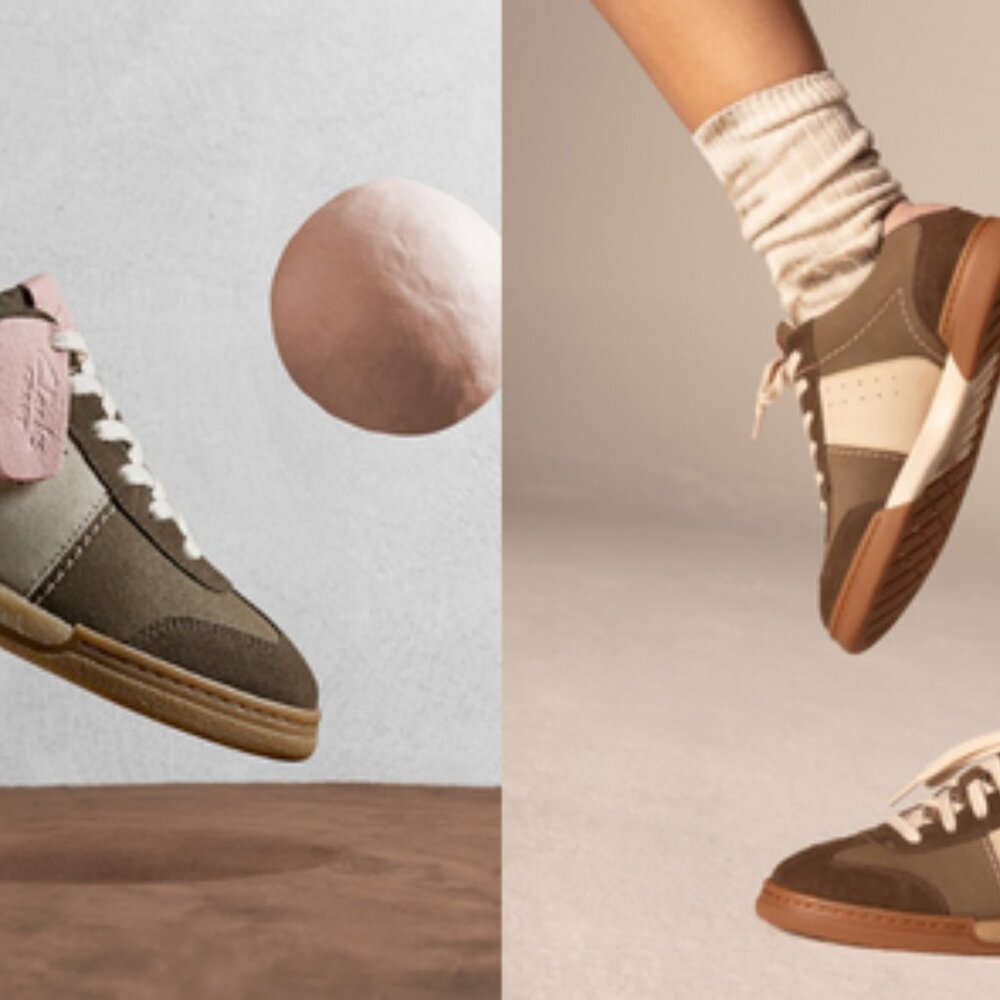 Clarks CraftMatch Lo Olive Combei 3 Women's Contour Cushion Sneakers 9